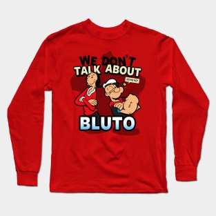 Funny Quote Retro Vintage Cartoon Parody Funny Meme Long Sleeve T-Shirt